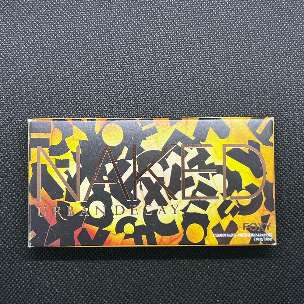 Urban Decay Naked Palette - Bold Yellow and Black